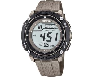 Calypso digital for Men Armbanduhr schwarz / schlamm Datum K5820/1