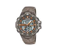 Calypso Digitale Analog Herrenuhr Kautschuk - Quarz, 10 ATM, Datum, Stoppuhr, Dualzeit, Licht, Alarm, 12/24 Std - K5766 Flash Time