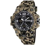 Calypso K5855/1 Herrenuhr, Analog-Digital, Camouflage, Braun, Schwarz, braun, Mutig