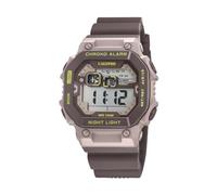Calypso Digitale Herrenuhr Kautschuk Braun - 10 ATM, Datum, Stoppuhr, Dualzeit, Licht, Alarm, 12/24 Std - K5840/2 Flash Time
