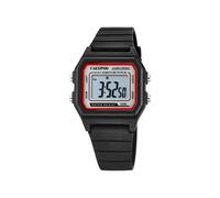 Calypso Unisex Digital Gesteppte Daunenjacke Uhr mit Kunststoff Armband K5805/4