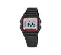 Calypso Unisex Digital Gesteppte Daunenjacke Uhr mit Kunststoff Armband K5805/4