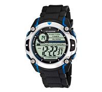 Calypso Digitale Herrenuhr Kautschuk Schwarz - 10 ATM, Datum, Stoppuhr, Dualzeit, Licht, Alarm, 12/24 Std - K5577/2 Digital for Man