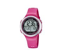Calypso Digitaluhr Unisex Damen Herren Kautschuk Rosa - Wasserdicht 10 ATM - Datum, Kalender, Stoppuhr, Doppelzeit, Licht, Alarm, 12/24 Std K5799/3