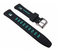 Calypso Ersatzband Uhrenarmband Kunststoff Band schwarz/ Türkis für K5506/5 K5506
