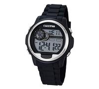 Calypso Herrenarmbanduhr Quarzuhr Kunststoffuhr mit Polyurethanband Alarm-Chronograph digital K5667/1
