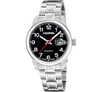 Calypso Herrenuhr Analog Edelstahl 316L Silber - Quarz - Datum - Gehärtetes Mineralglas - Wasserdicht 5 ATM K5872/6 Basic