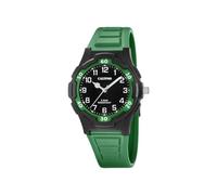 Quarzuhr CALYPSO WATCHES "Easy Time", grün, Armbanduhren, Herren, Quarzuhr, Armbanduhr, Herrenuhr, Silikonarmband, analog (96924113-0) grün