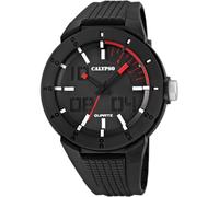 Calypso Watches Herrenuhr K5629/2 – Quarz – 10 ATM – Kautschuk Schwarz