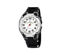 Calypso Herrenuhr Analog aus Kautschuk Schwarz | Quarzuhr, Widerstandsfähiges Glas, Wasserdicht 10 ATM, K5560/4, Street Style