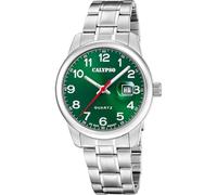 Calypso Herrenuhr Analog Edelstahl 316L Silber - Quarz - Datum - Gehärtetes Mineralglas - Wasserdicht 5 ATM K5872/5 Basic