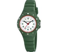 Calypso Jungen Analog Quarzuhr Kautschuk Grün - Kinderuhr - Hochwertiges Glas - Wasserdicht 10 ATM K5846/4 - Junior Collection