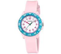 Quarzuhr CALYPSO WATCHES "My First Watch", rosa, Armbanduhren, Jungen, Quarzuhr, Armbanduhr, Kinderuhr, bis 10 bar wasserdicht, ideal als Geschenk (51229554-0)