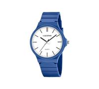 Quarzuhr CALYPSO WATCHES "Street Style", blau, weiß, Armbanduhren, Herren, Quarzuhr, Armbanduhr, Herrenuhr, Silikonarmband, analog (66545124-0) blau, weiß