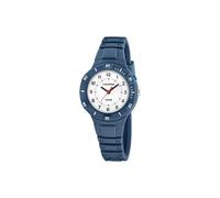 Calypso Kinderuhr Junge und Mädchen Analog aus Kautschuk Blau dunkel | Quarzuhr, Widerstandsfähiges Glas, Wasserdicht 10 ATM, K5886/2, Sweet Time