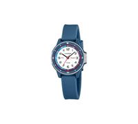 Calypso Kinderuhr Junge und Mädchen Analog aus Kautschuk Blau dunkel | Quarzuhr, Widerstandsfähiges Glas, Wasserdicht 10 ATM, K5881/4, My First Watch