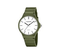 Quarzuhr CALYPSO WATCHES "Street Style", grün, weiß, Armbanduhren, Herren, Quarzuhr, Armbanduhr, Herrenuhr, Silikonarmband, analog (20797708-0) grün, weiß