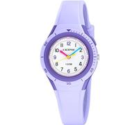 Calypso Kinderuhr Junge und Mädchen Analog aus Kautschuk Lila | Quarzuhr, Widerstandsfähiges Glas, Wasserdicht 10 ATM, K5856/3, My First Watch