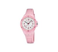 Calypso Kinderuhr Junge und Mädchen Analog aus Kautschuk Rosa | Quarzuhr, Widerstandsfähiges Glas, Wasserdicht 10 ATM, K5832/2, Junior Collection