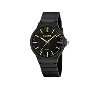 Quarzuhr CALYPSO WATCHES "Street Style", schwarz, schwarz, goldfarben, Armbanduhren, Herren, Quarzuhr, Armbanduhr, Herrenuhr, Silikonarmband, analog (55002565-0) schwarz, schwarz, goldfarben