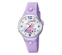 Calypso Mädchen Analog Gesteppte Daunenjacke Uhr mit Kunststoff Armband K5783/C