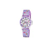 Calypso Mädchen Analog Quarzuhr Kautschuk Lila - Quarzwerk - Kinderuhr - Hochwertiges Mineralglas - Wasserdicht 5 ATM K5776/6 - My First Watch