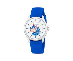 Calypso Sweet Time Kinderuhr analog Quarz Silikonband blau K5733/ E