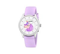 Calypso Sweet Time Kinderuhr analog Quarz Silikonband lila K5733/ B