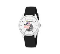 Calypso Sweet Time Kinderuhr analog Quarz Silikonband schwarz K5733/ F
