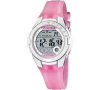 Calypso Watches Kinderuhr Digital Crush K5571/2 Rosa – Kautschuk, 10 ATM, Chronograph