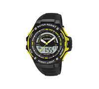 Calypso Uhr Digital Herren Analog aus Kautschuk Schwarz K5768/1