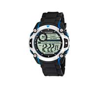 Chronograph CALYPSO WATCHES "Digital For Man", schwarz (schwarz, blau), Armbanduhren, Herren, Chronograph, Armbanduhr, Quarzuhr, Herrenuhr, digital, Datum, Stoppfunktion (68114636-0) schwarz, blau
