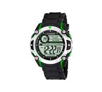 Calypso Uhr Digital Herren aus Kautschuk Schwarz Sport-Herrenuhr | Wasserdicht 10 ATM Datum/Kalender, Chronograph, Zwei Zeitzonen, Beleuchtung, Alarm, 12 und 24 Stunden K5577/3 Digital for Man