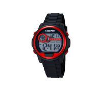 Calypso Uhr Digital Herren aus Kautschuk Schwarz Sport-Herrenuhr | Wasserdicht 10 ATM Datum/Kalender, Chronograph, Zwei Zeitzonen, Beleuchtung, Alarm, 12 und 24 Stunden K5667/2 Digital for Man