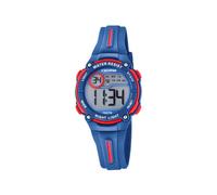Calypso Kinderuhr K6068/4 – Digital, Kautschukarmband, wasserdicht 10 ATM, Alarm, Chronograph – Blau