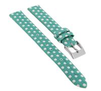 Calypso ? Uhrenarmband 13mm Textil/ Leder grün ? für Kinderuhr K5713/5