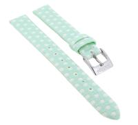 Calypso ? Uhrenarmband 13mm Textil/ Leder mint ? für Kinderuhr K5713/5