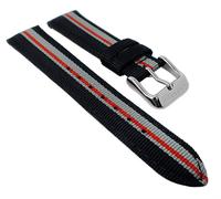 Calypso Uhrenarmband 17mm I Nylon-/ Lederband für das Modell K5707