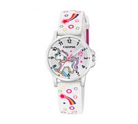 Calypso K5776/4 Einhorn Unicorn Uhr Mädchen Kinderuhr Kautschuk weiß