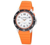 Calypso Unisex Armbanduhr Quarz Orange/Weiß K5857/3