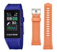 CALYPSO WATCHES K8501/2 Smartwatch Set, 2-tlg., mit orangem Wechselband