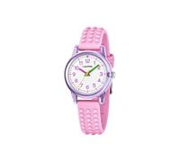 Quarzuhr CALYPSO WATCHES "Junior Collection", rosa, Armbanduhren, Kinder, Quarzuhr, Armbanduhr, Silikonarmband, analog (78869743-0) rosa