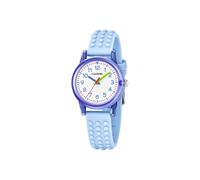 Quarzuhr CALYPSO WATCHES "Junior Collection", hellblau, Armbanduhren, Kinder, Quarzuhr, Armbanduhr, Silikonarmband, analog (13207467-0) hellblau