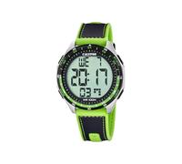 Chronograph CALYPSO WATCHES "Urban Digital", hellgrün, schwarz, Armbanduhren, Herren, Chronograph, Quarzuhr, Armbanduhr, Herrenuhr, digital, Tag, Wochentag, Monat, Jahr (73984927-0) hellgrün, schwarz