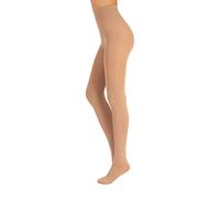 CALZITALY Anti-Cellulite Damen Strumpfhose | S, M, L, XL | 70 Den | Schwarsz, Beige | Italian Hosiery (Beige, L)
