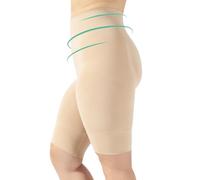 CALZITALY Shaper Shorts, Shaper Unterwäsche, Bauch Weg Shorts Damen, Figurformende Miederhose | Hautfarbe, Schwarz | S, M, L, XL, 2XL, 3XL, 4XL | Made in Italy