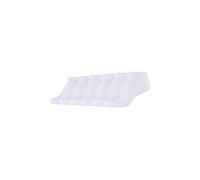 Camano Damen-Sneaker-Socken Silky Feeling 6 Paar 35 - 38 weiß