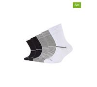 Socken CAMANO "mesh ventilation", Damen, Gr. 27-30, schwarz (schwarz mix), Baumwollmischung, unifarben mit Farbeinsatz, normal, Socken Socken, mit atmungsaktiver Materialstruktur, dank Meshstruktur (2