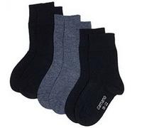 Camano 3701 Ca-Soft Socken 04 navy 31-34-Kindersocken 6 Paar