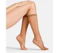 camano 50 DEN Netz-Kniestrümpfe Damen Damen 0011 - make up L/XL